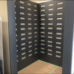 Commercial wall rack