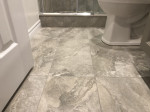 bathroom floor tiling